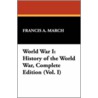 World War I door Francis A. March