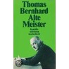 Alte Meister by Thomas Bernhard
