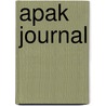 Apak Journal door Apak