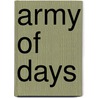 Army of Days door James Henry MacLafferty