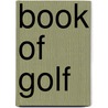 Book Of Golf door Nick Hoult