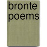 Bronte Poems door Onbekend