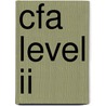 Cfa Level Ii door Bpp Learning Media