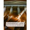 Criminal Law door Margie J. Hobbs