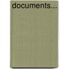 Documents... door Belles-lettres