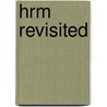 HRm revisited door M. Sonnenberg