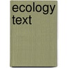 Ecology Text door Pauline E. Hopkins