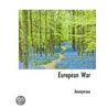 European War door Onbekend