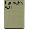 Hannah's War door David Lynn Edwards