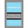 Ineffability door Ben-Ami Scharfstein