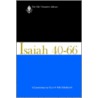 Isaiah 40-66 by Claus Westermann