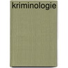 Kriminologie by Horst Clages