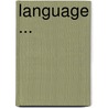 Language ... door Andrew Findlater