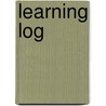 Learning Log door Tony Nutley