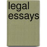 Legal Essays by James Bradley Thayer