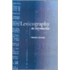 Lexicography door Howard Jackson