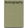 Lexicography door Reinhard R.k. Hartmann