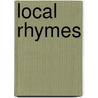 Local Rhymes by Henry Nutter