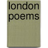 London Poems door Onbekend