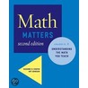 Math Matters door Suzanne H. Chapin