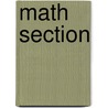 Math Section door Punit Raja Surya Chandra
