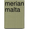 Merian Malta door Onbekend