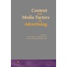Content And Media Factors in Advertising door Onbekend