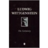 On Certainty by Ludwig Wittganstein