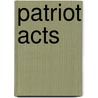 Patriot Acts door Greg Rucka