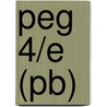 Peg 4/e (pb) door Av Martinet