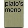 Plato's Meno door Professor George Anastaplo
