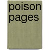 Poison Pages by Michael Dahl
