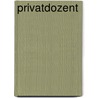 Privatdozent door Ferdinand Wittenbauer