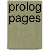 Prolog Pages door Donald Wellman