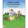Pablo maakt een kunstwerk
