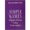Simple Games door William S. Zwicker
