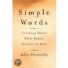 Simple Words door Rabbi Adin Steinsaltz