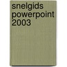 Snelgids Powerpoint 2003