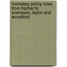 Monetary policy rules from Fischer to Svensson, Taylor and Woodford by Y. Adema
