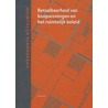 Betaalbaarheid van koopwoningen en het ruimtelijk beleid by M. Thissen