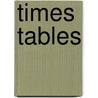 Times Tables door Fiona Watts