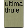 Ultima Thule door Davis McCombs