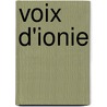 Voix D'Ionie by Francis Viel-Griffin
