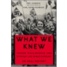 What We Knew door Karl-Heinz Reuband