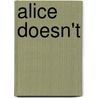 Alice Doesn't door Teresa De Lauretis