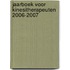 Jaarboek voor kinesitherapeuten 2006-2007