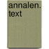Annalen. Text