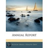 Annual Report door Lucy M. Boston