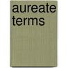 Aureate Terms door John Cooper Mendenhall