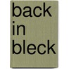 Back in Bleck door Johnny Ryan